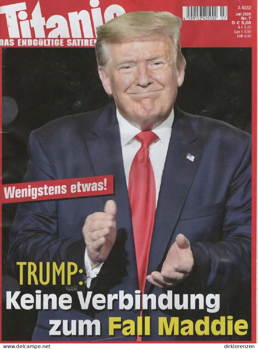 Titanic Magazine Germany 2020-07 Donald Trump ACCEPTABLE - Ohne Zuordnung