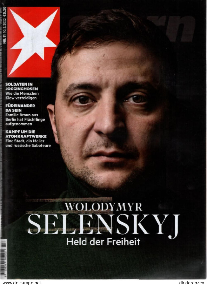 Stern Magazine Germany 2022-11 Wolodymyr Selenskyj Ukraine NEW - Non Classificati