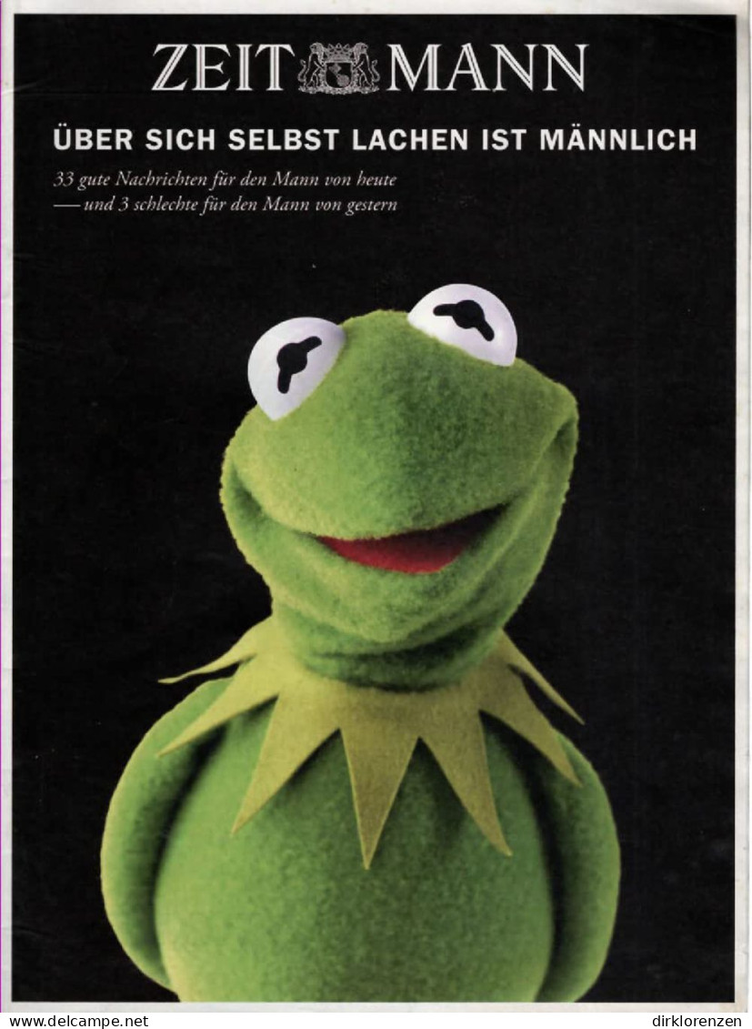 Zeit Magazine Mann Germany 2014 Kermit Muppets - Ohne Zuordnung