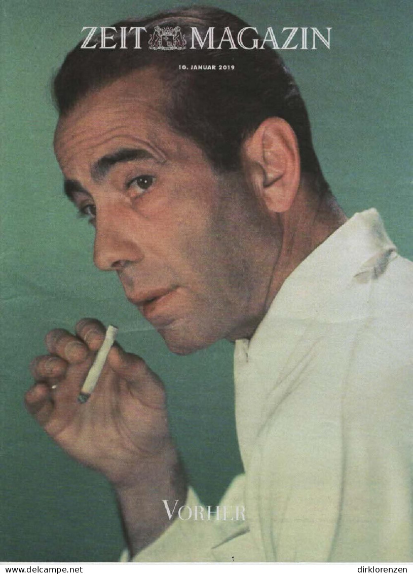 Zeit Magazine Germany 2019-03 Humphrey Bogart  - Non Classés