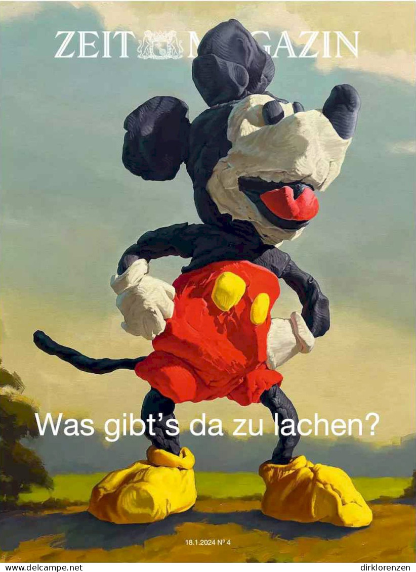 Zeit Magazine Germany 2024-04 Mickey Micky Mouse - Sin Clasificación