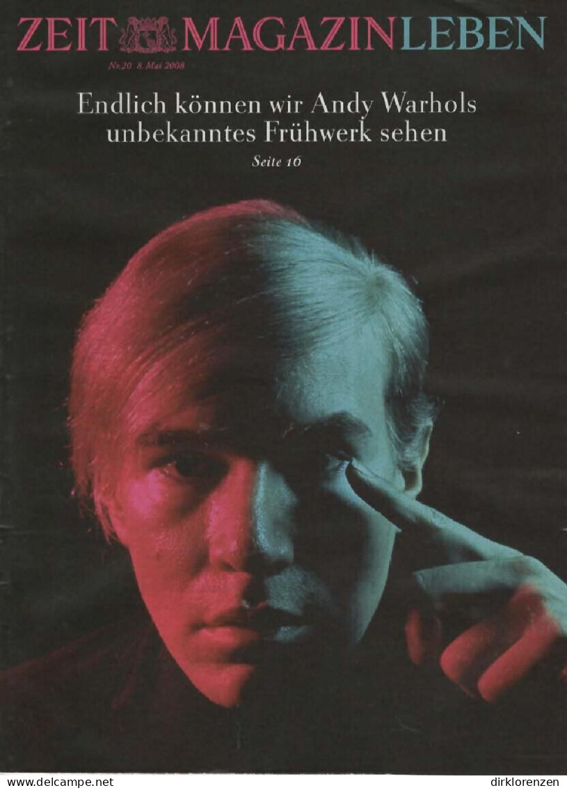 Zeit Magazine Germany 2008-20 Andy Warhol  - Non Classificati