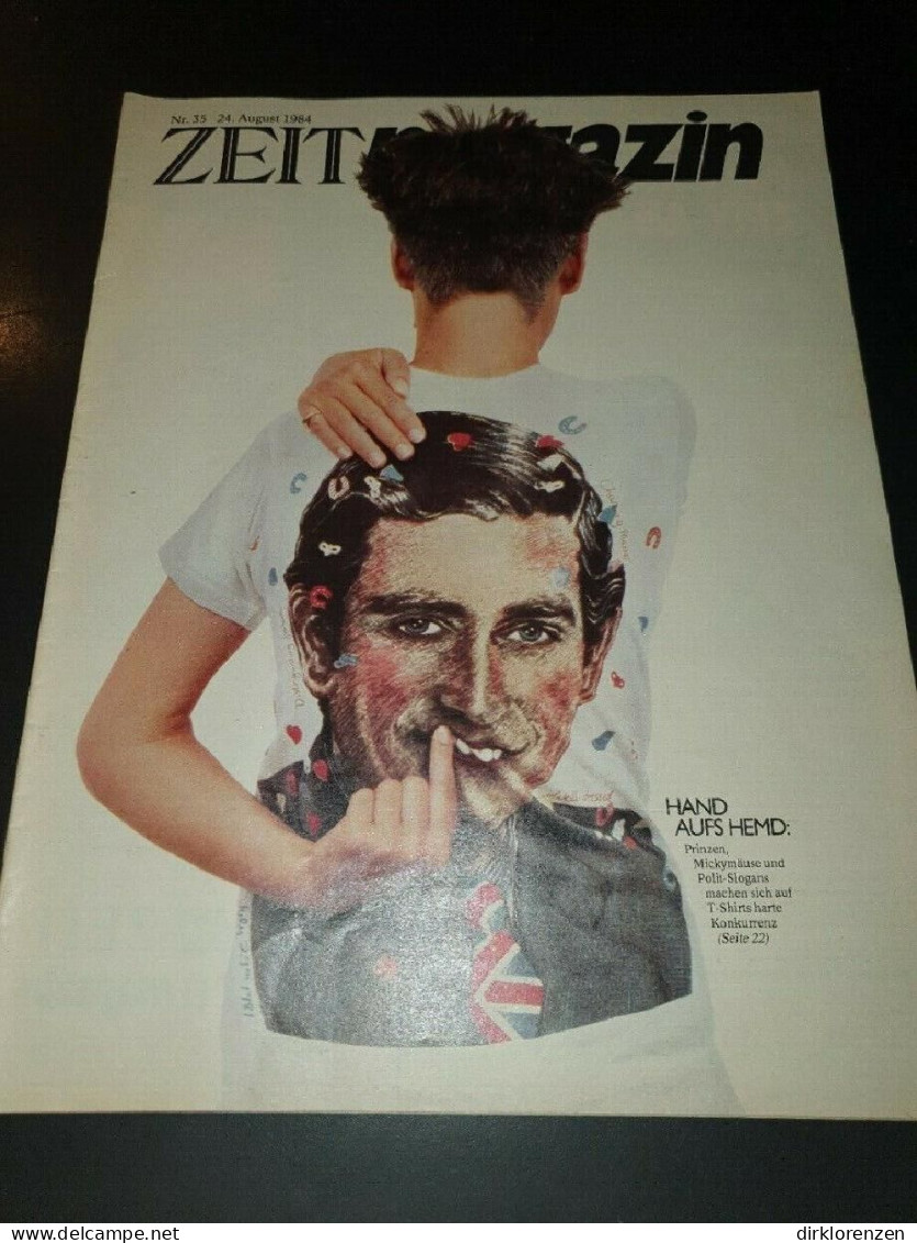 Zeit Magazine Germany 1984-35 Prince Charles  - Non Classificati