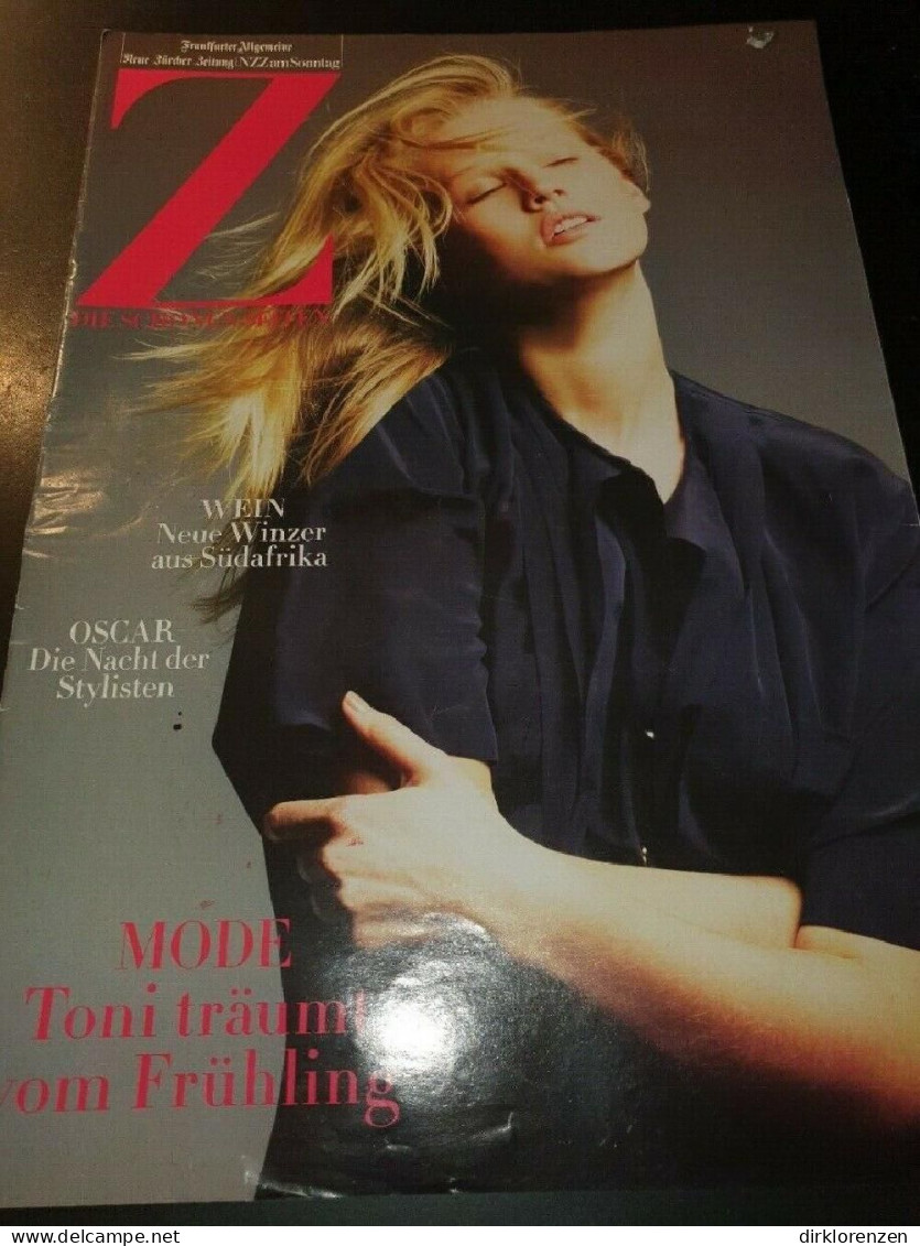 Z Magazine Germany 2012 Februar Toni Garrn ACCEPTABLE - Non Classés