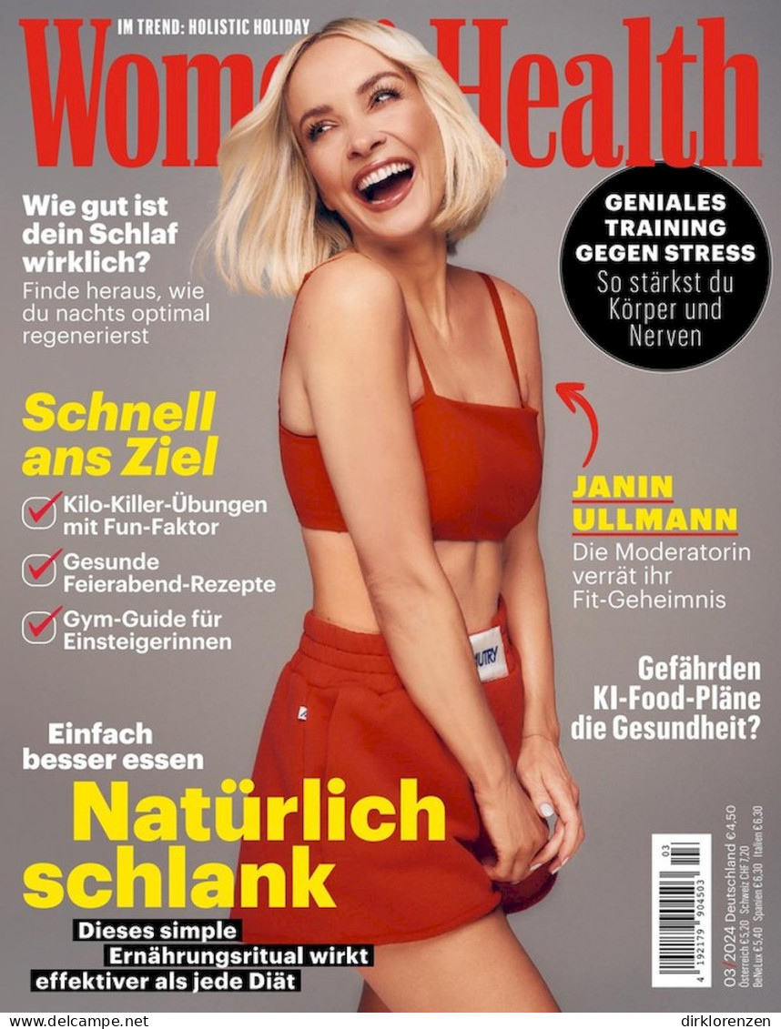 Womens Health Magazine Germany 2024-03 Janin Ullmann - Zonder Classificatie