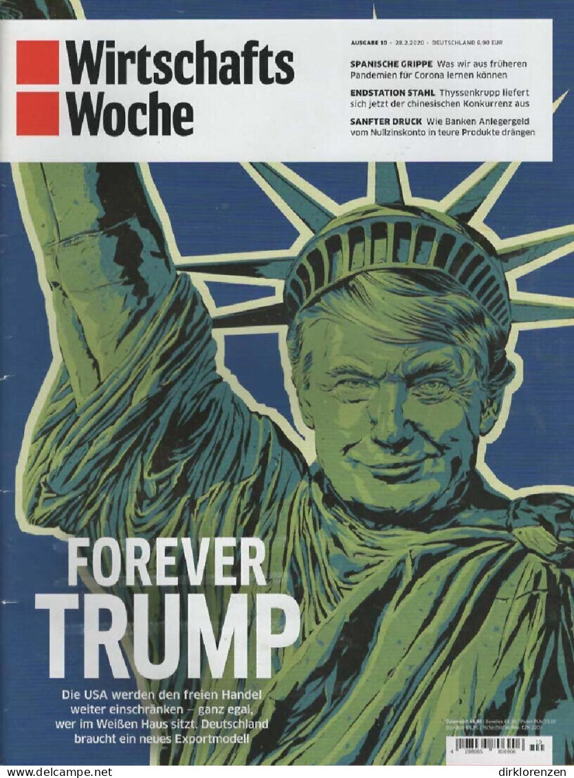 Wirtschaftswoche Magazine Germany 2020-10 Donald Trump - Non Classificati