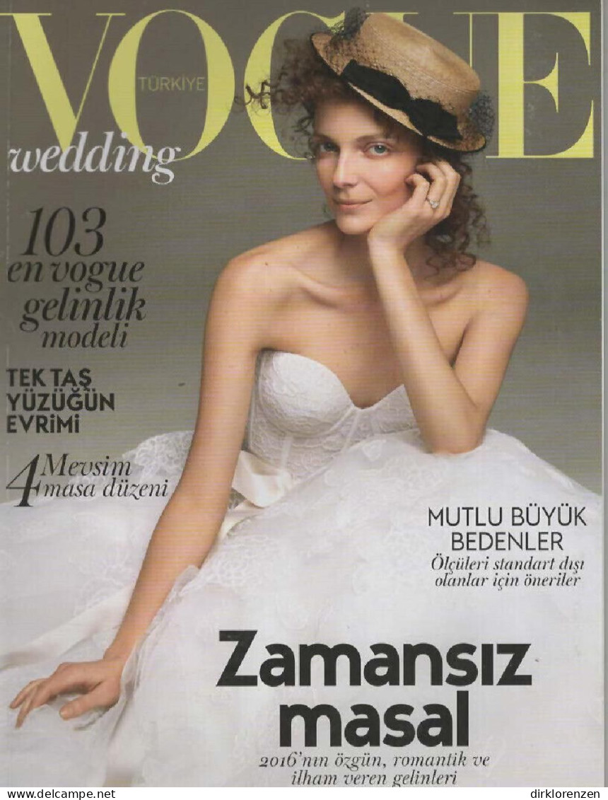 Vogue Wedding Magazine Turkey 2016 Nora Shopova - Non Classificati