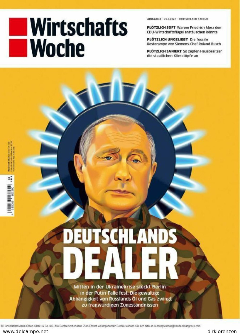 Wirtschaftswoche Magazine Germany 2022-04 Putin - Non Classés