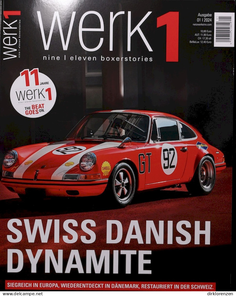 Werk1 Magazine Germany 2024-01 Porsche Swiss Danish Dynamite - Non Classificati
