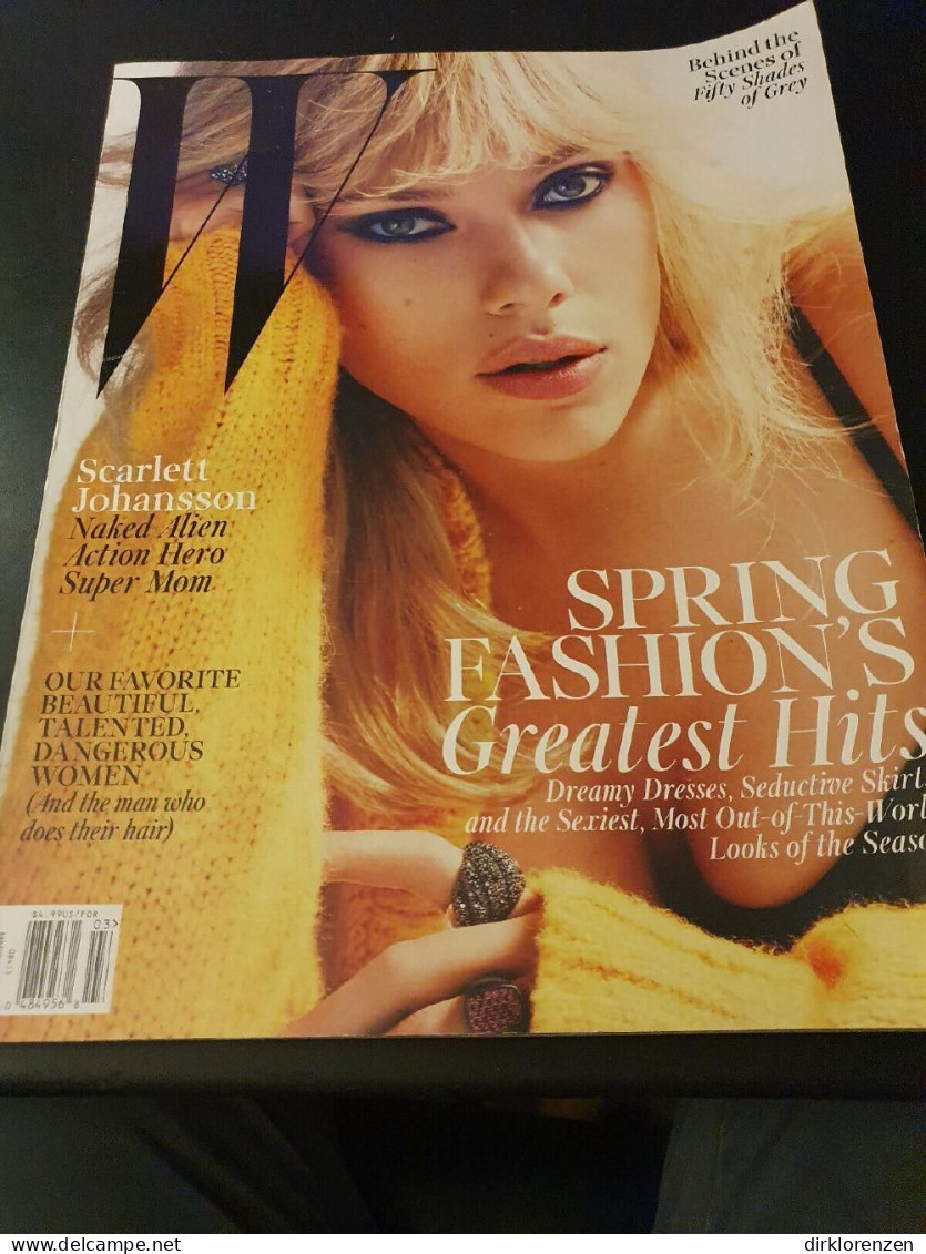 W Magazine USA 2015-03 Scarlett Johansson - Non Classés