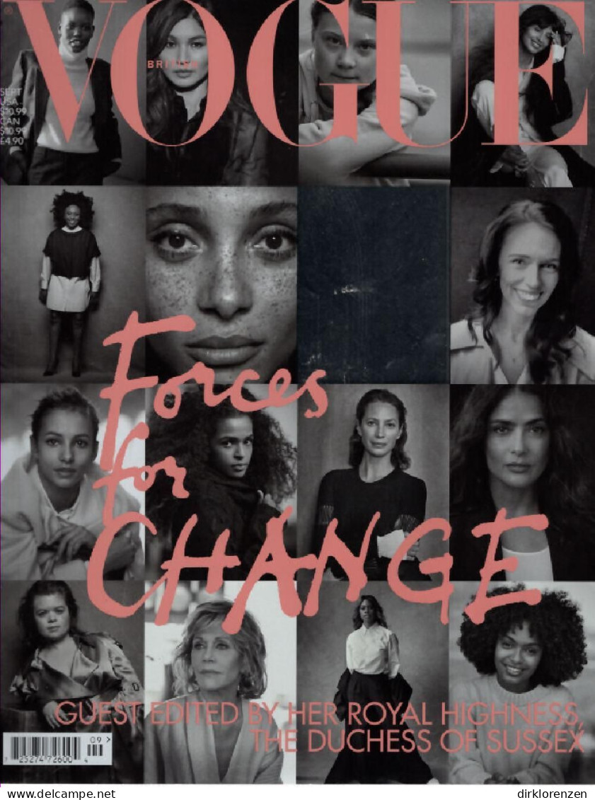 Vogue Magazine UK 2019-09 Meghan Markle - Non Classés