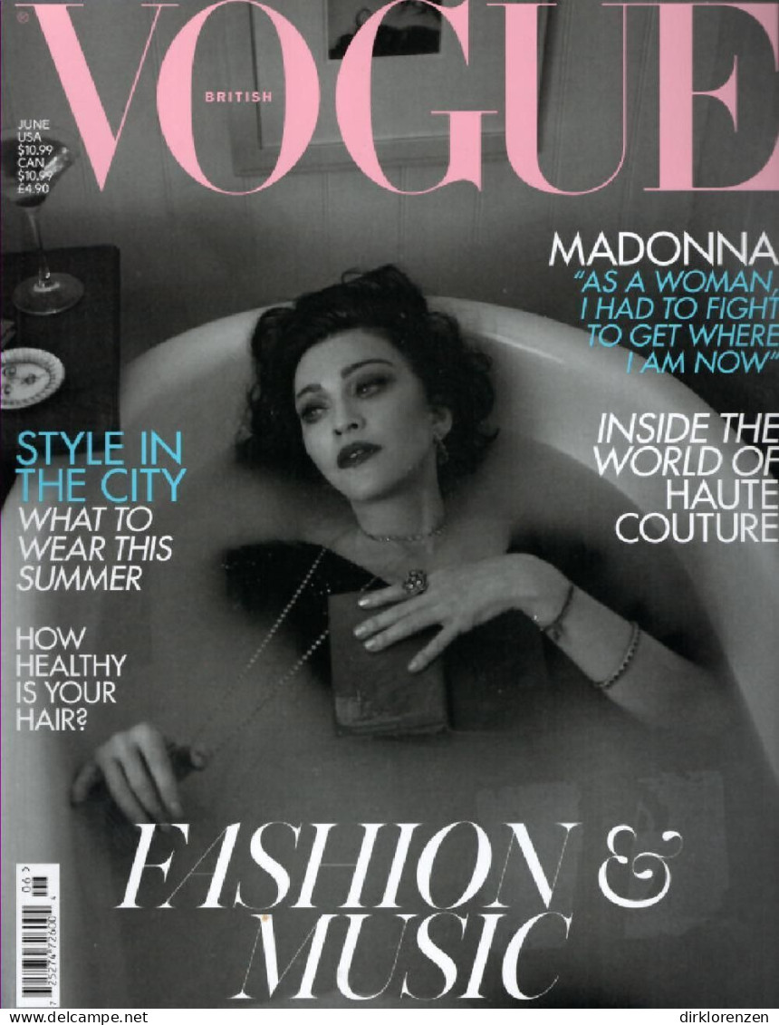 Vogue Magazine UK 2019-06 Madonna - Non Classés