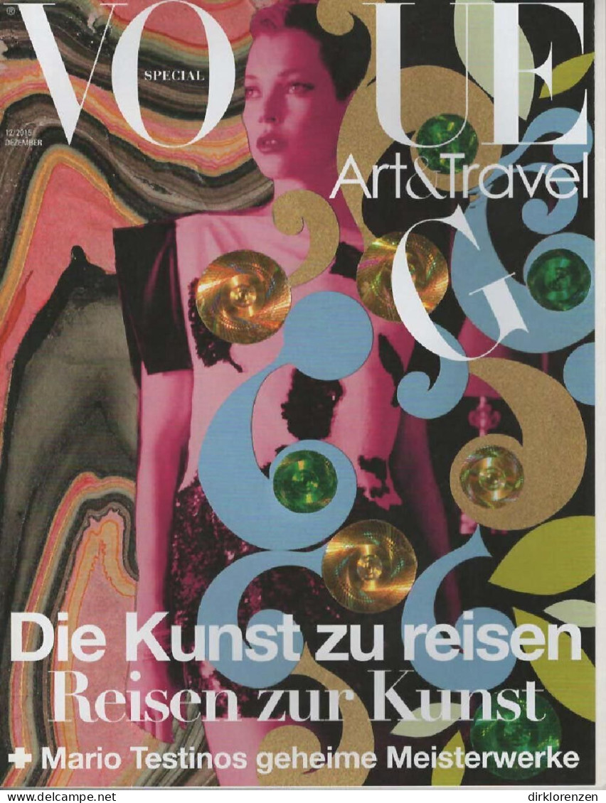 Vogue Special Magazine Germany 2015 Art & Travel Beatriz Milhazes Mario Testino  - Non Classés