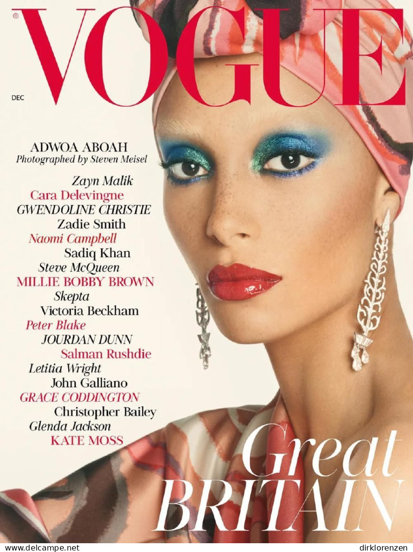 Vogue Magazine UK 2017-12 Adwoa Aboah - Non Classés