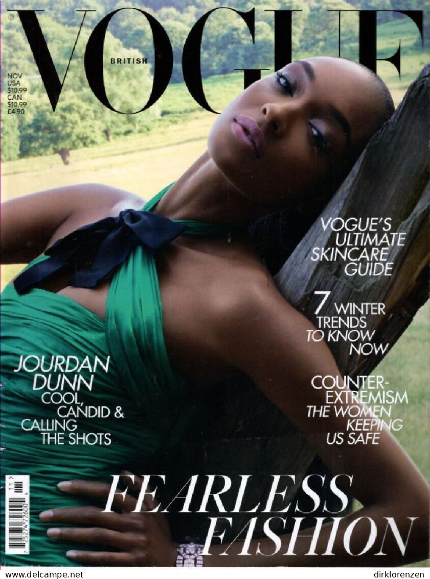 Vogue Magazine UK 2019-11 Jourdan Dunn - Non Classés