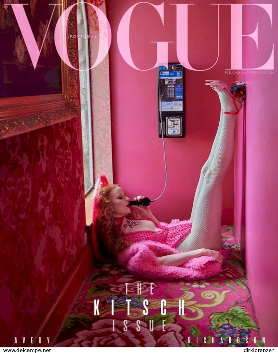 Vogue Magazine Portugal 2024-01+02 Avery Richardson - Zonder Classificatie