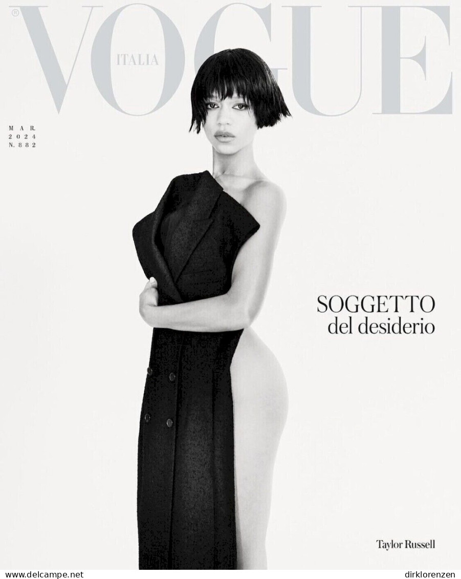 Vogue Magazine Italy 2024-03 Taylor Russell - Zonder Classificatie