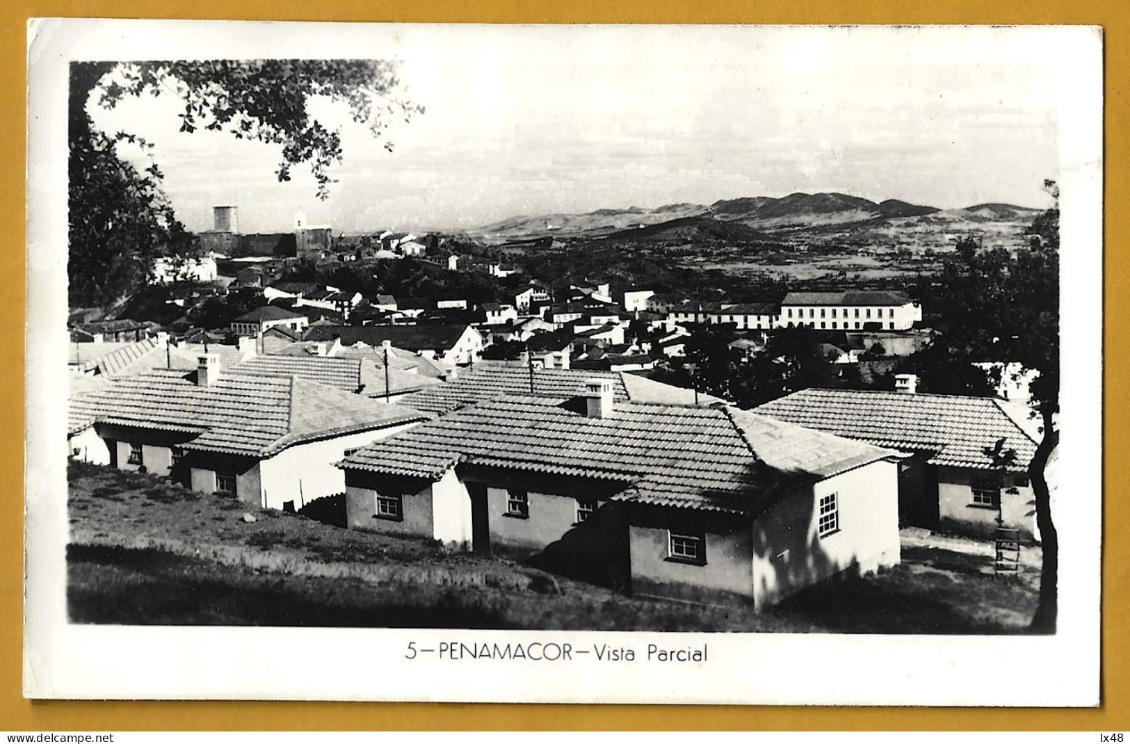 Postal Com Vista De Penamacor. Portal Circulado Com Carimbo De Penamacor. Postcard With A View Of Penamacor. Portal Circ - Castelo Branco