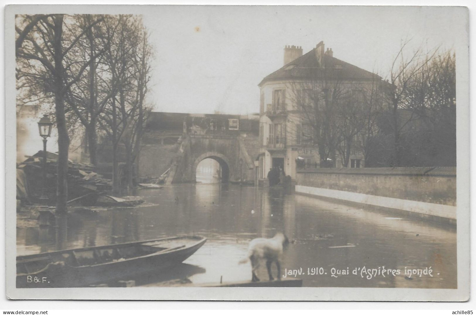 Inondation 1910  Asnières - Sonstige & Ohne Zuordnung