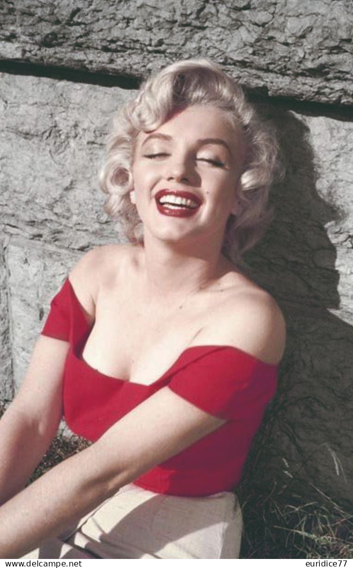 MARILYN MONROE  PHOTO POSTCARD  (rp) Mayo 24-3 - Famous Ladies