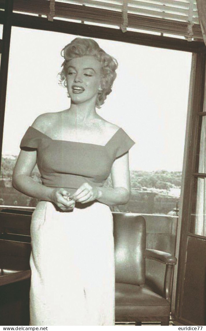 MARILYN MONROE  PHOTO POSTCARD  (rp) Mayo 24-5 - Beroemde Vrouwen