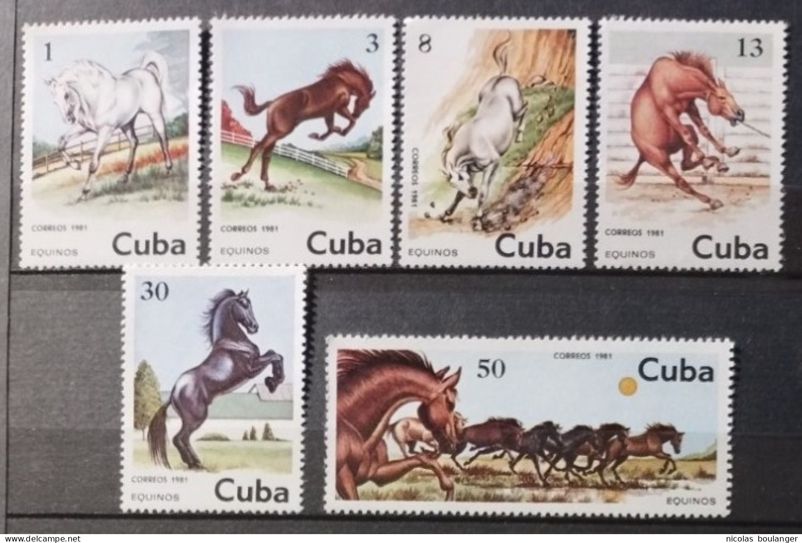 Cuba 1981 / Yvert N°2288-2293 / ** - Nuevos
