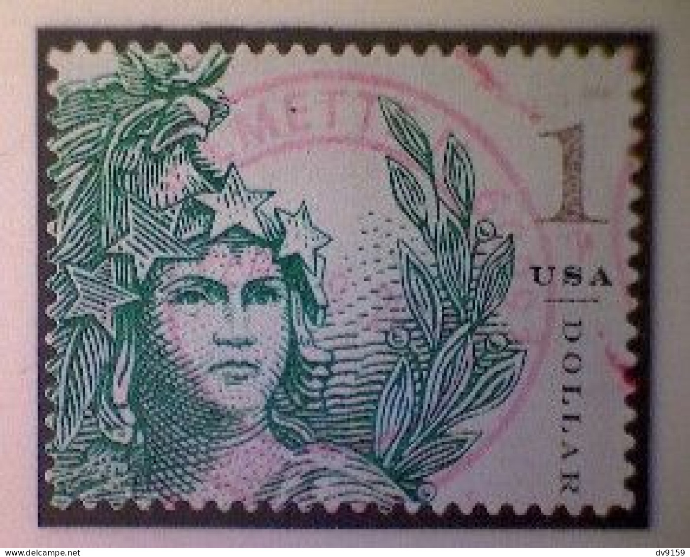 United States, Scott #5295, Used(o), 2018, Statue Of Freedom, $1.00, Emerald - Oblitérés