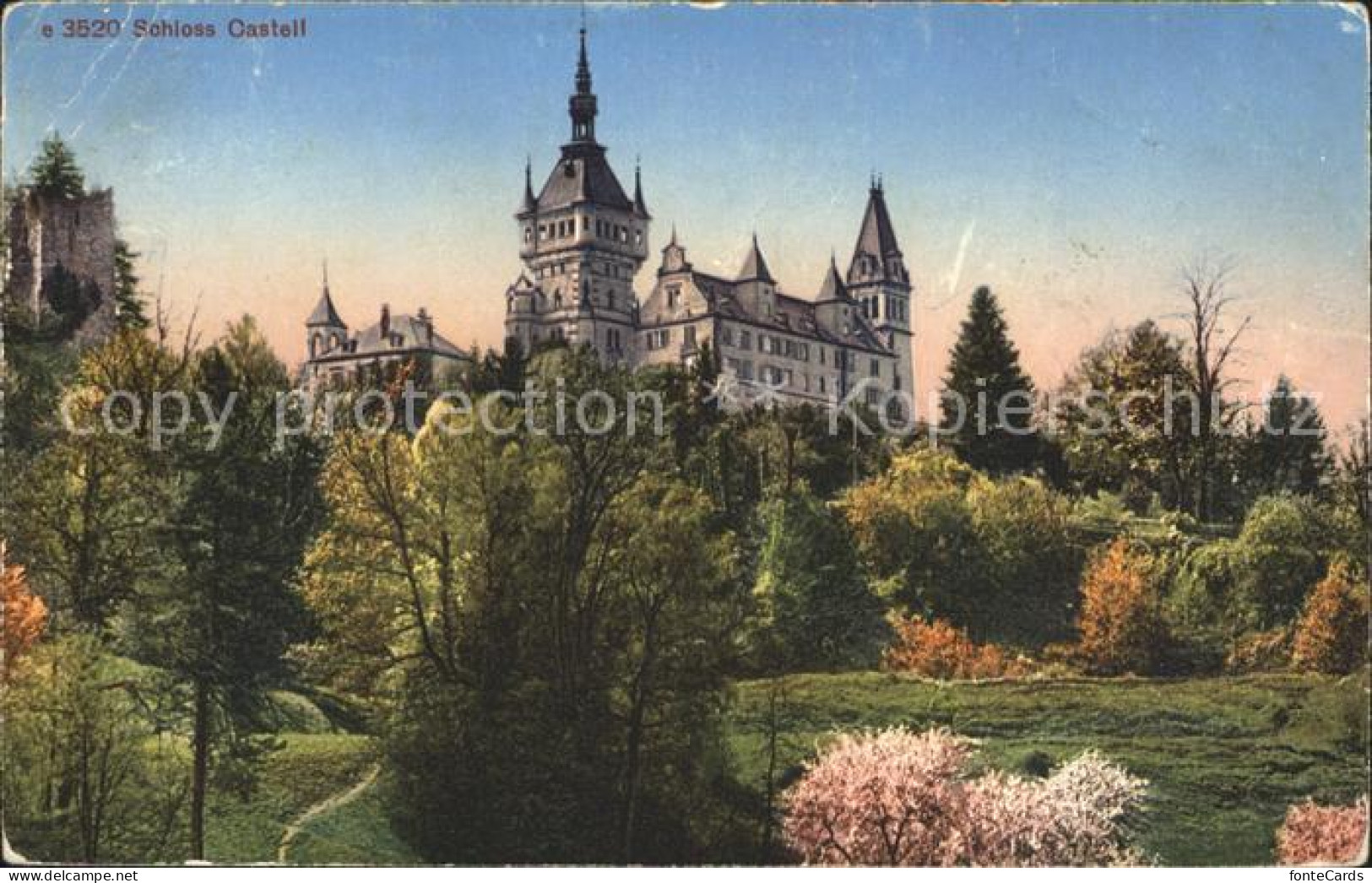 12010300 Taegerwilen Schloss Castell Taegerwilen - Other & Unclassified