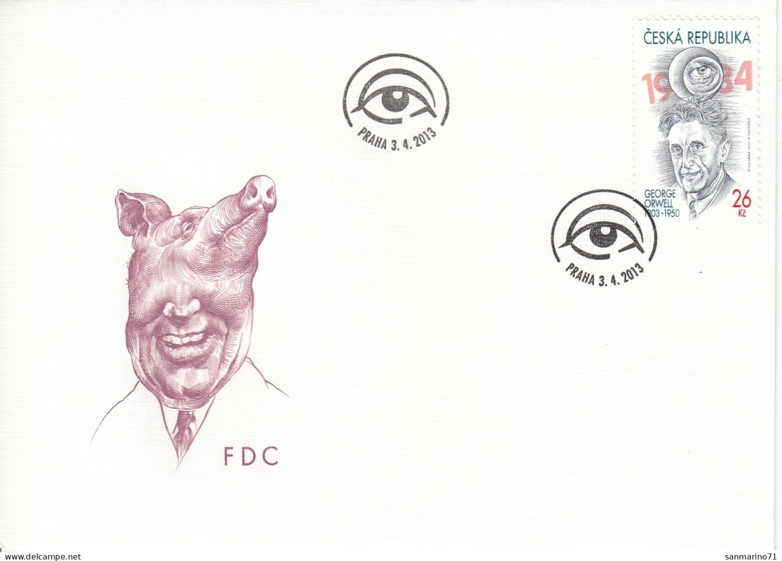 FDC CZECH REPUBLIC 760 - Other & Unclassified
