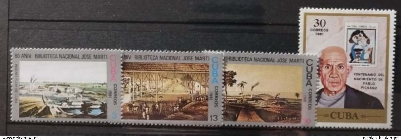 Cuba 1981 / Yvert N°2297-2299 + 2300 / ** - Unused Stamps