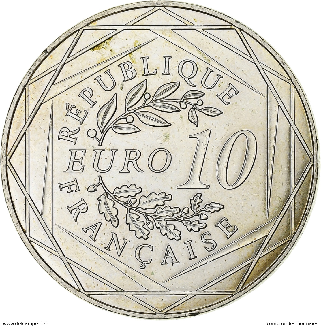 France, 10 Euro, 2014, Argent, SPL - Frankrijk