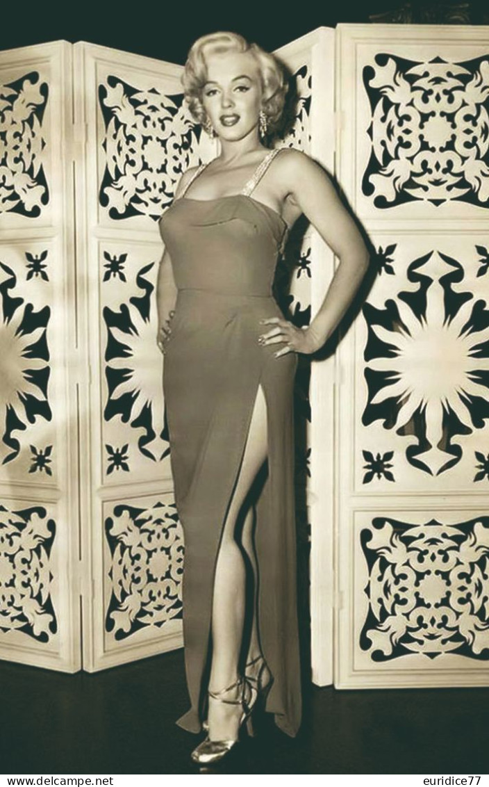 MARILYN MONROE  PHOTO POSTCARD  (rp) Mayo 24-15 - Famous Ladies