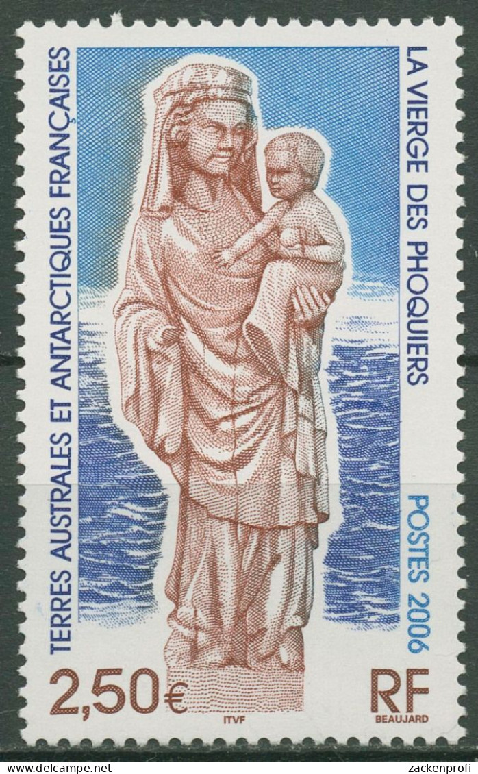 Franz. Antarktis 2006 Heilige Jungfrau Der Robbenfänger 592 Postfrisch - Unused Stamps