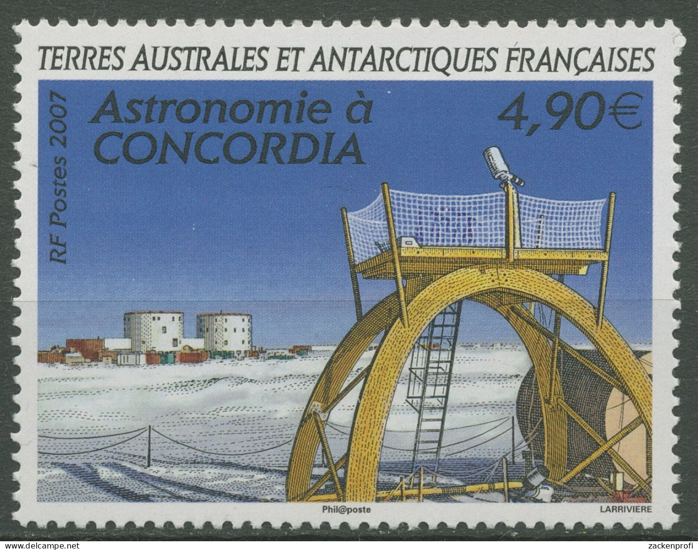 Franz. Antarktis 2007 Astronomische Apparatur 613 Postfrisch - Ungebraucht