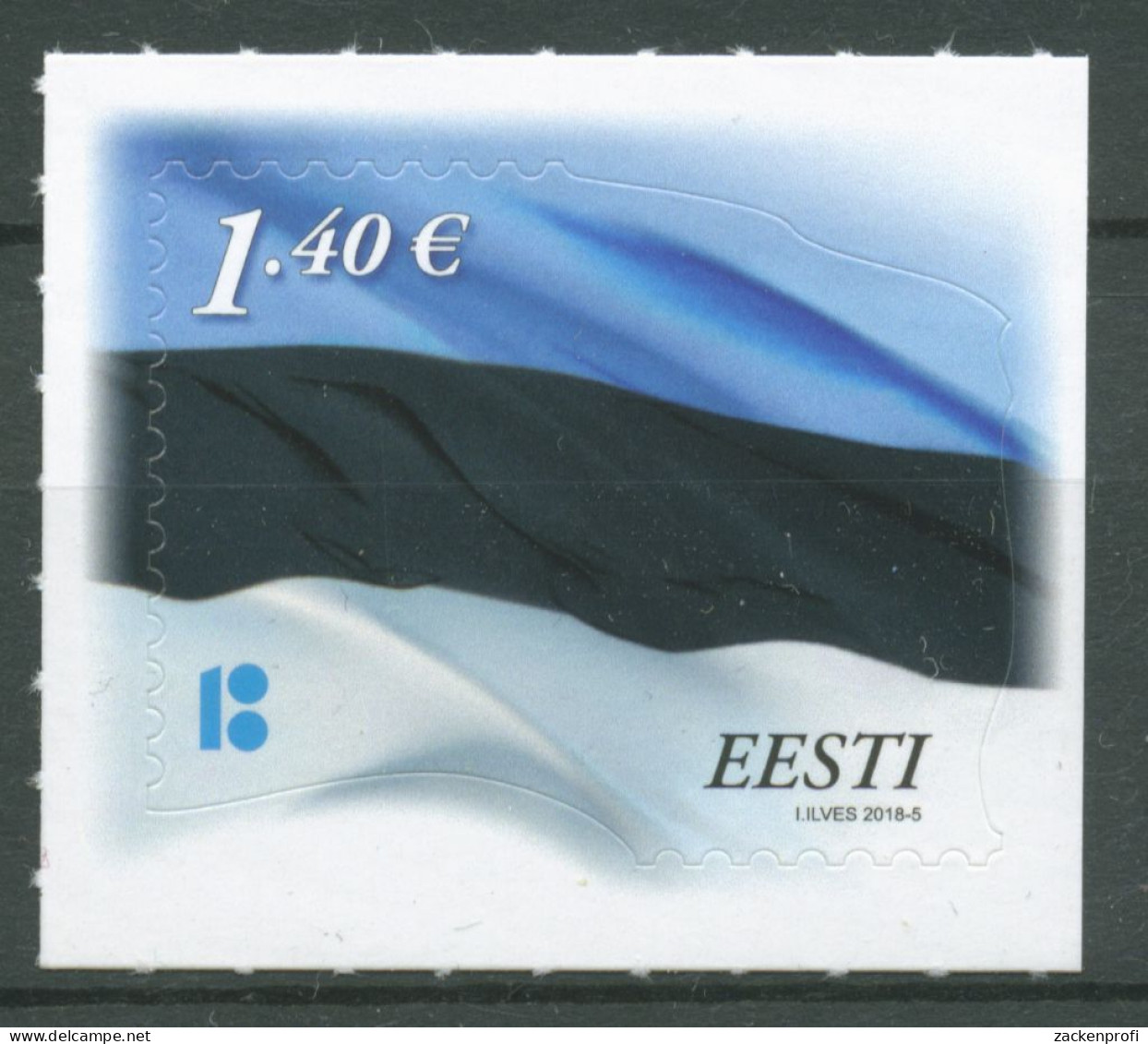 Estland 2018 Staatsflagge 915 I Postfrisch - Estonia