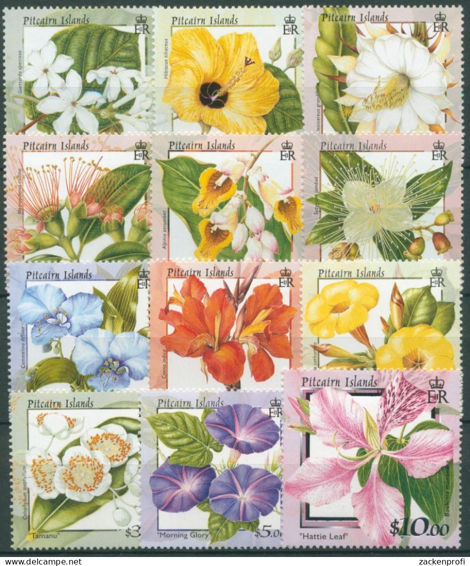 Pitcairn 2000 Blumen Und Blüten 552/63 Postfrisch - Pitcairn Islands