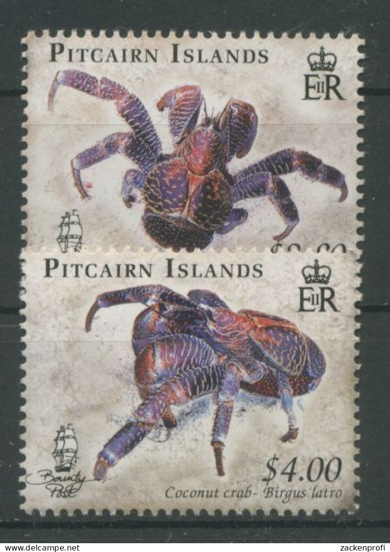 Pitcairn 2009 Krabben Palmendieb 772/73 Postfrisch - Pitcairneilanden