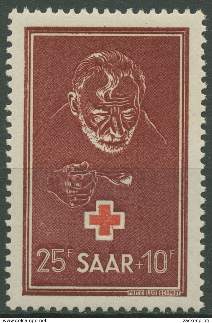 Saarland 1950 Rotes Kreuz, Armenspeisung 292 Postfrisch - Unused Stamps