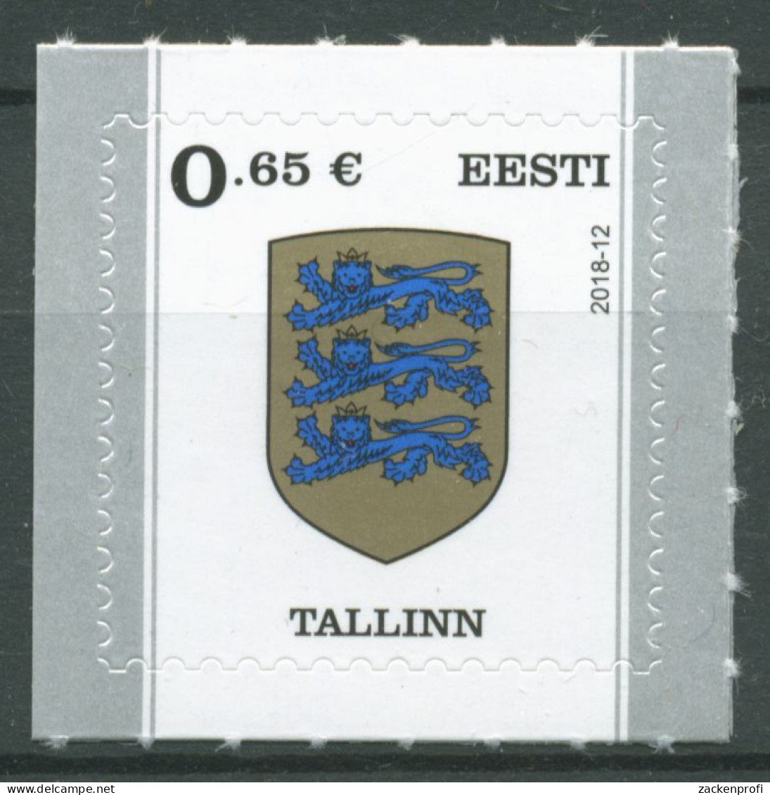 Estland 2018 Stadtwappen 922 Postfrisch - Estonie