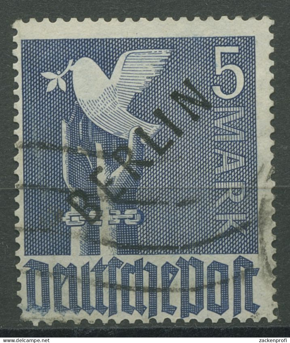 Berlin 1948 Schwarzaufdruck 20 Gestempelt, Zahnfehler (R80851) - Usados