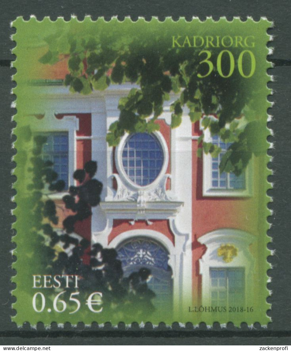Estland 2018 Schloss Und Park Katharinental 925 Postfrisch - Estonie