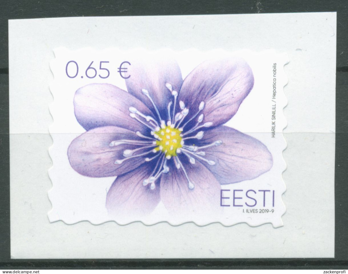 Estland 2019 Pflanzen Leberblümchen 951 Postfrisch - Estonie