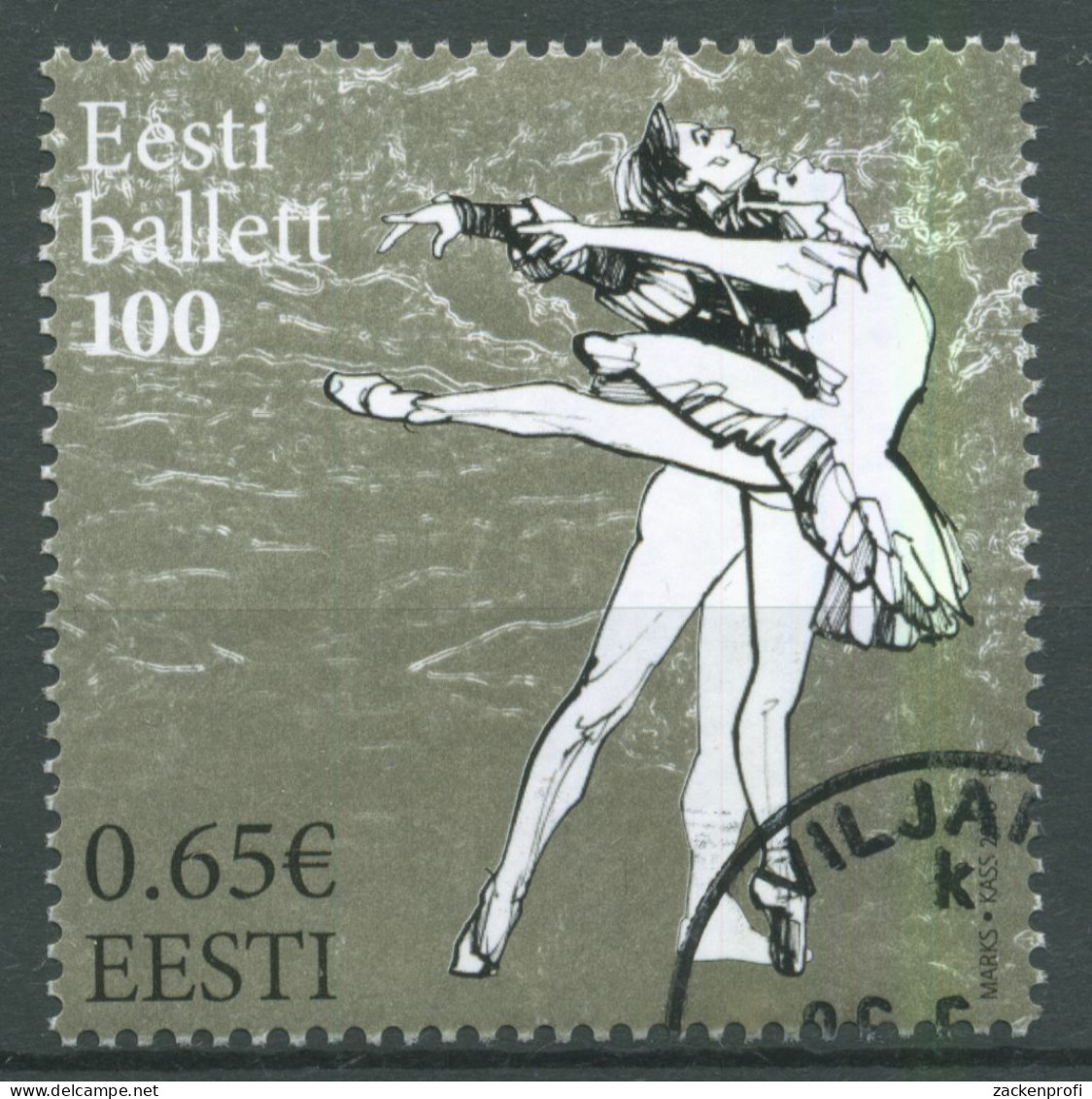 Estland 2018 Nationalballett 918 Gestempelt - Estland