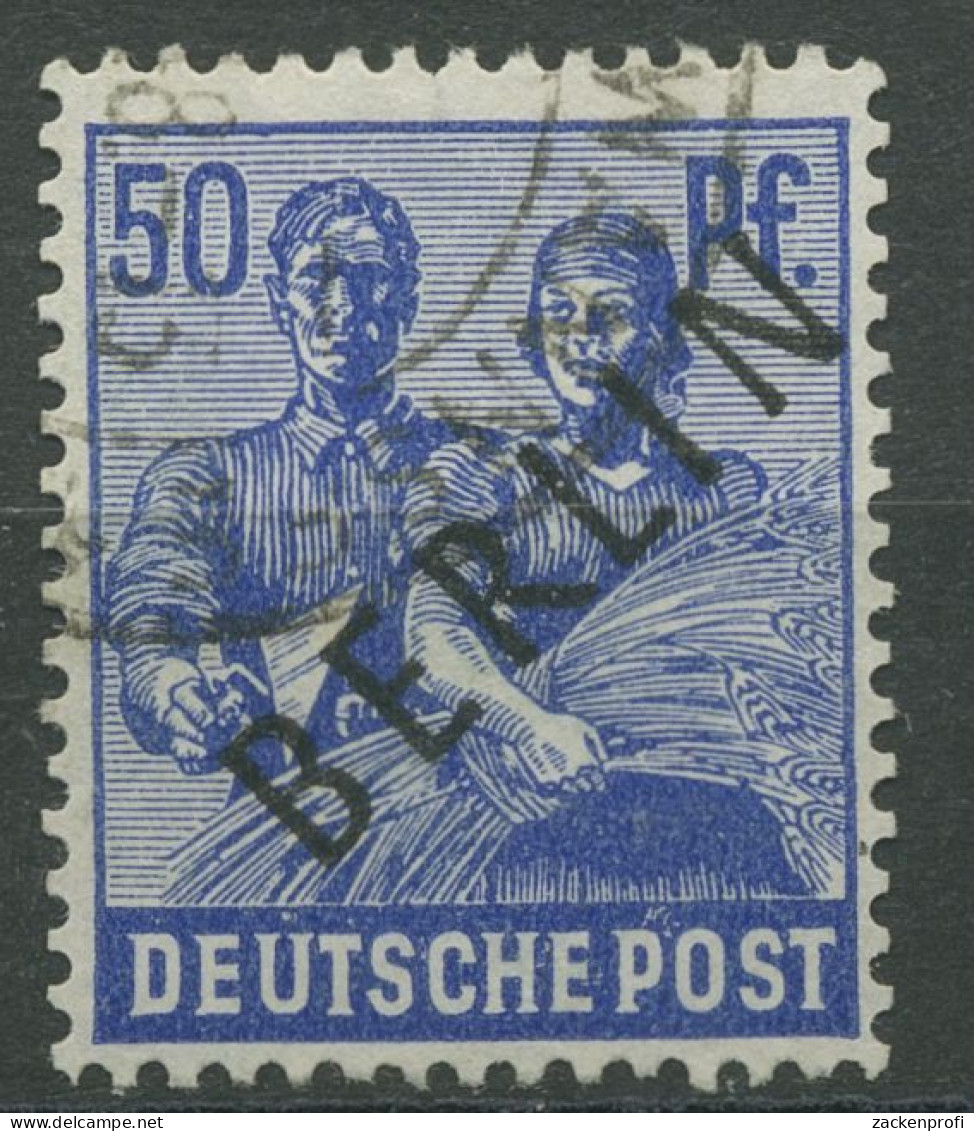 Berlin 1948 Schwarzaufdruck 13 Gestempelt, Etwas Nachgezähnt (R80835) - Usados