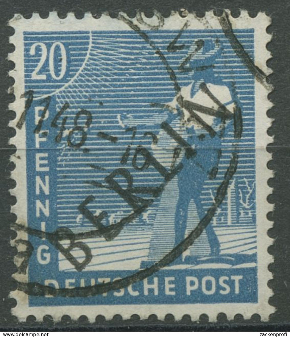 Berlin 1948 Schwarzaufdruck 8 Gestempelt, Etwas Verfärbt (R80824) - Used Stamps