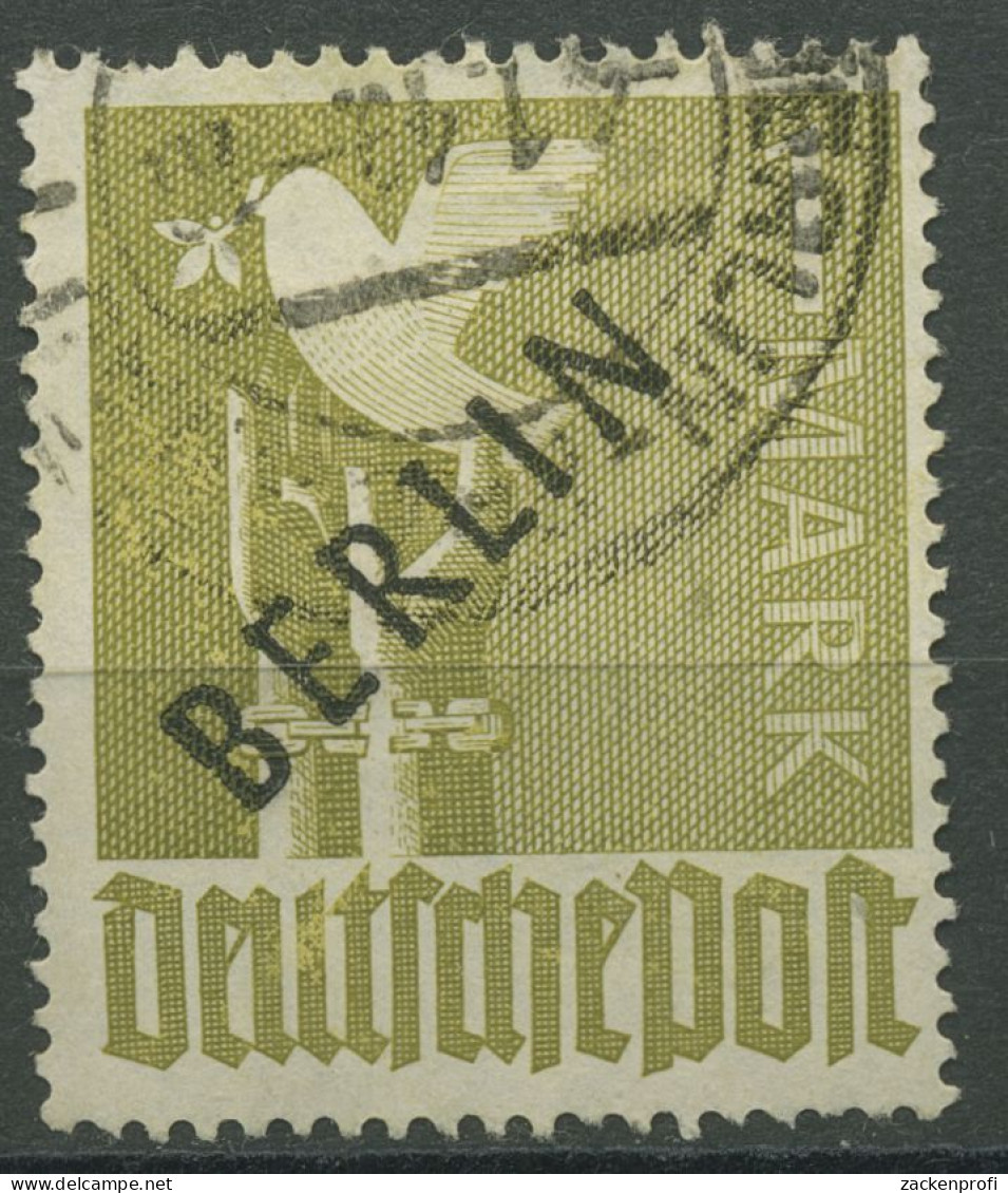 Berlin 1948 Schwarzaufdruck 17 Gestempelt, Zahnfehler (R80845) - Oblitérés