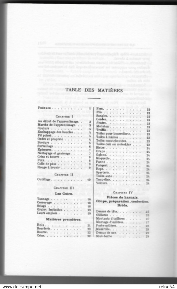 Le Livret Du Bourrelier-sellier Harnacheur Manuel Pratique François Rivet 1991 Edit. Favre (chevaux) - Dieren