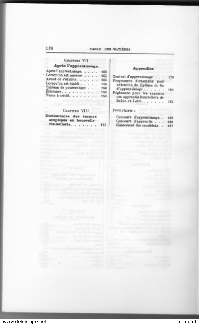 Le Livret Du Bourrelier-sellier Harnacheur Manuel Pratique François Rivet 1991 Edit. Favre (chevaux) - Tiere