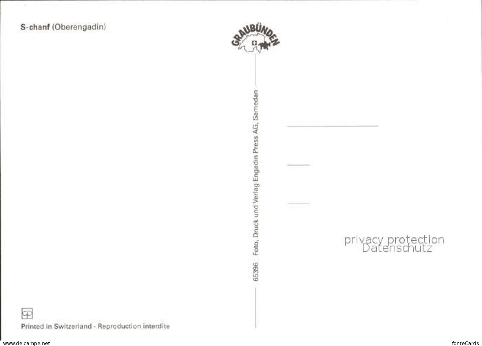 12009634 S-chanf  S-chanf - Sonstige & Ohne Zuordnung