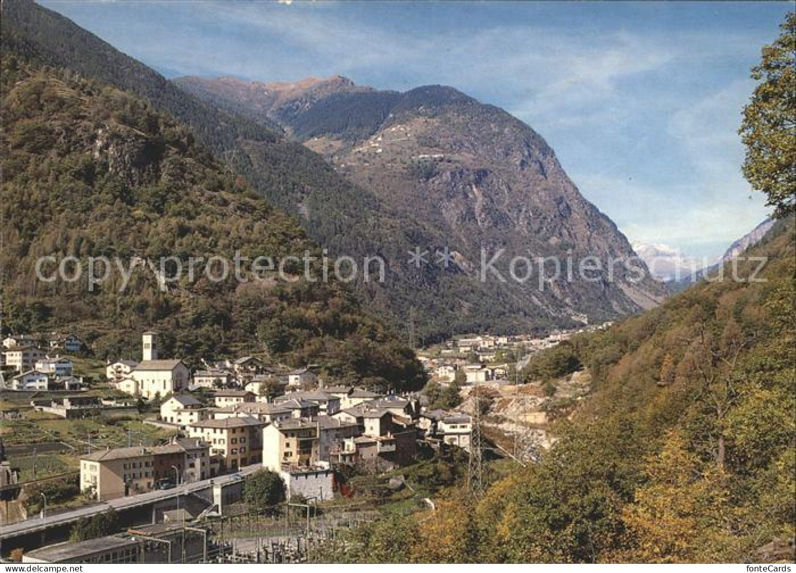 12009624 Campocologno Val Poschiavo Frontiera Italo-Svizzera Passo Bernina Campo - Sonstige & Ohne Zuordnung